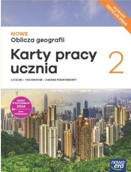 Karty pracy: NOWE Oblicza geografii 2 ZP Nowa Era Edycja 2024
