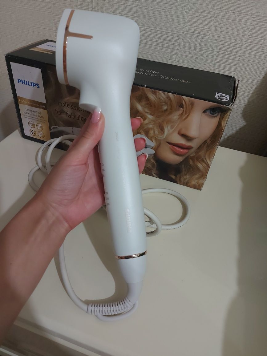 Машинка для завивки волос Philips ProCare auto curler ionic HPS950