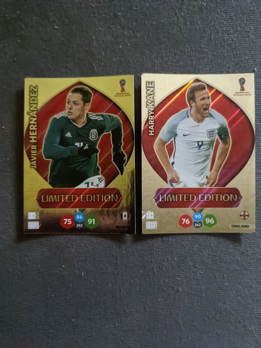 Karty kolekcjonerskie FIFA world cup russia 2018