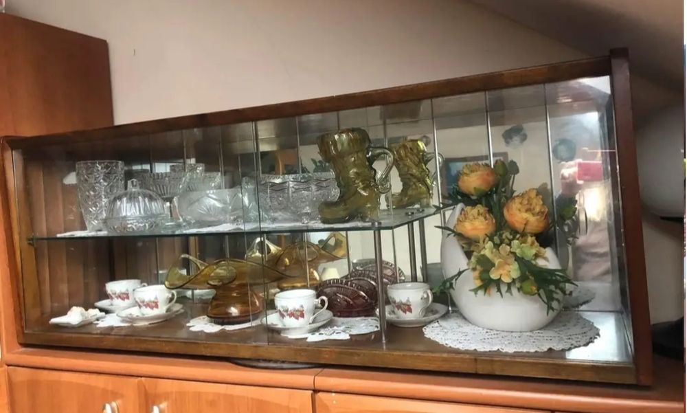 Nadstawka witryna PRL