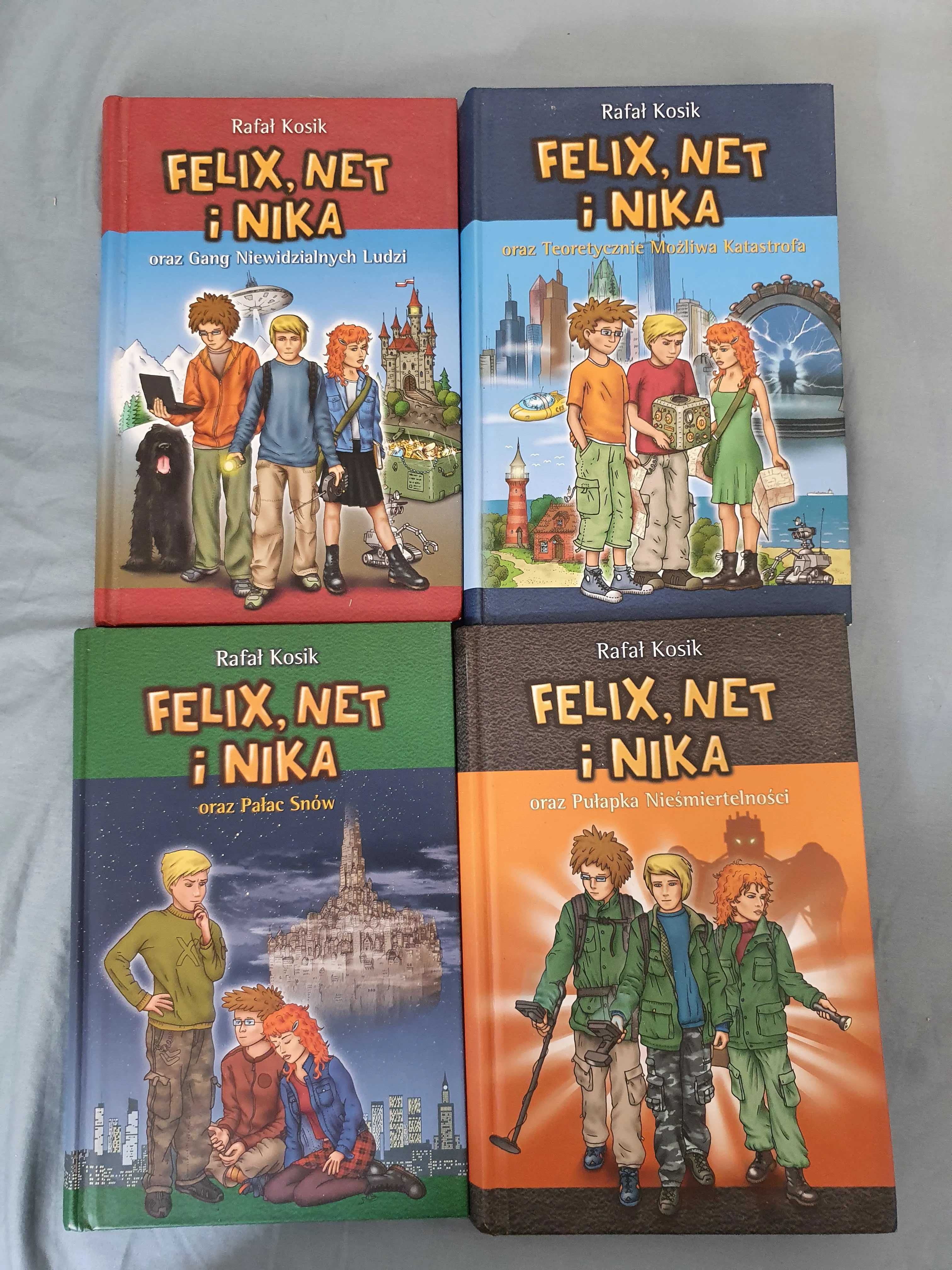 Książki - Rafał Kosik - Felix, Net i Nika - Tom 1-11