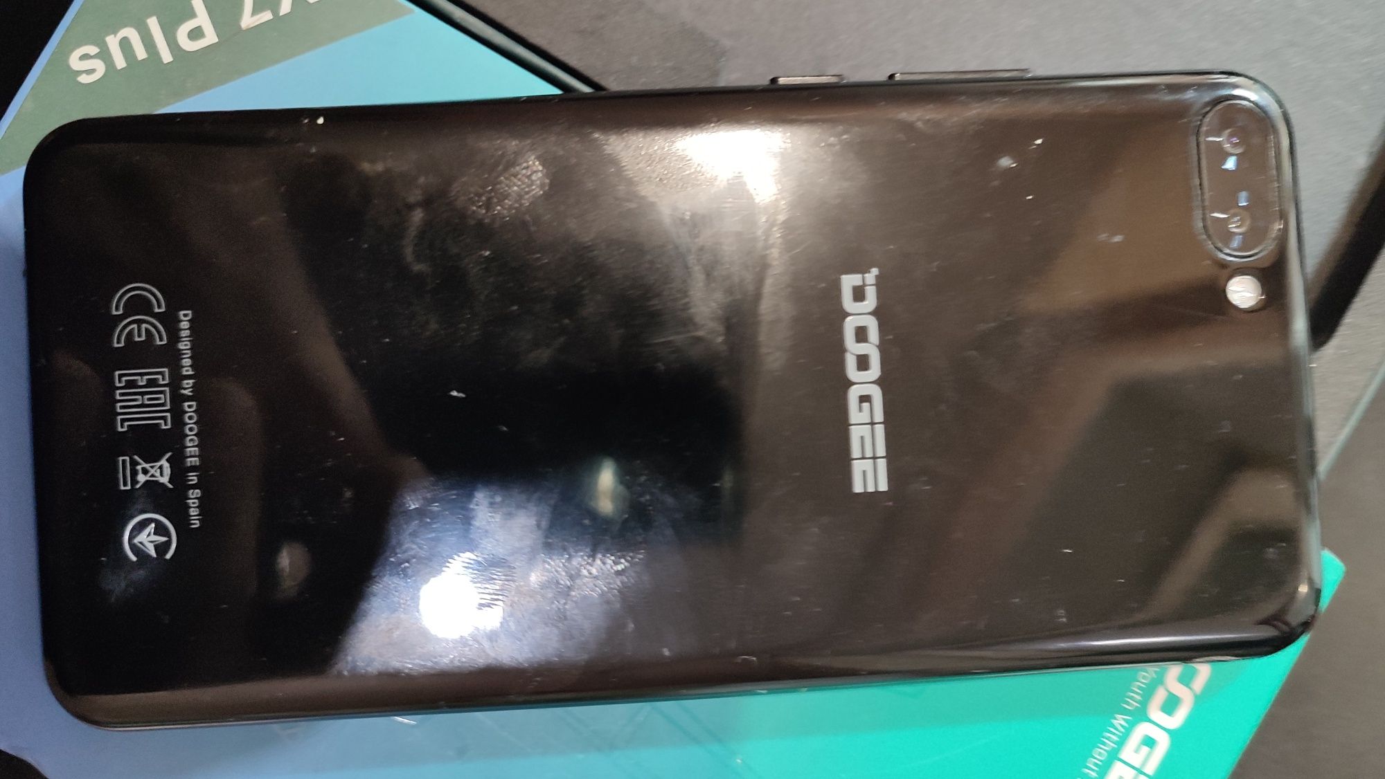 Doogee Y7 Plus 6/64Gb Black.Designed by DOOGEE in  Spain.