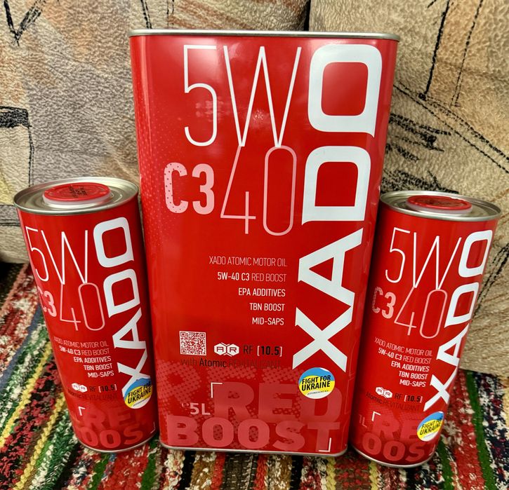 масло XАДО 5W40, 10W40, 5W30, 2T, 4T, 75W90, ATF, XADO, ревитализант