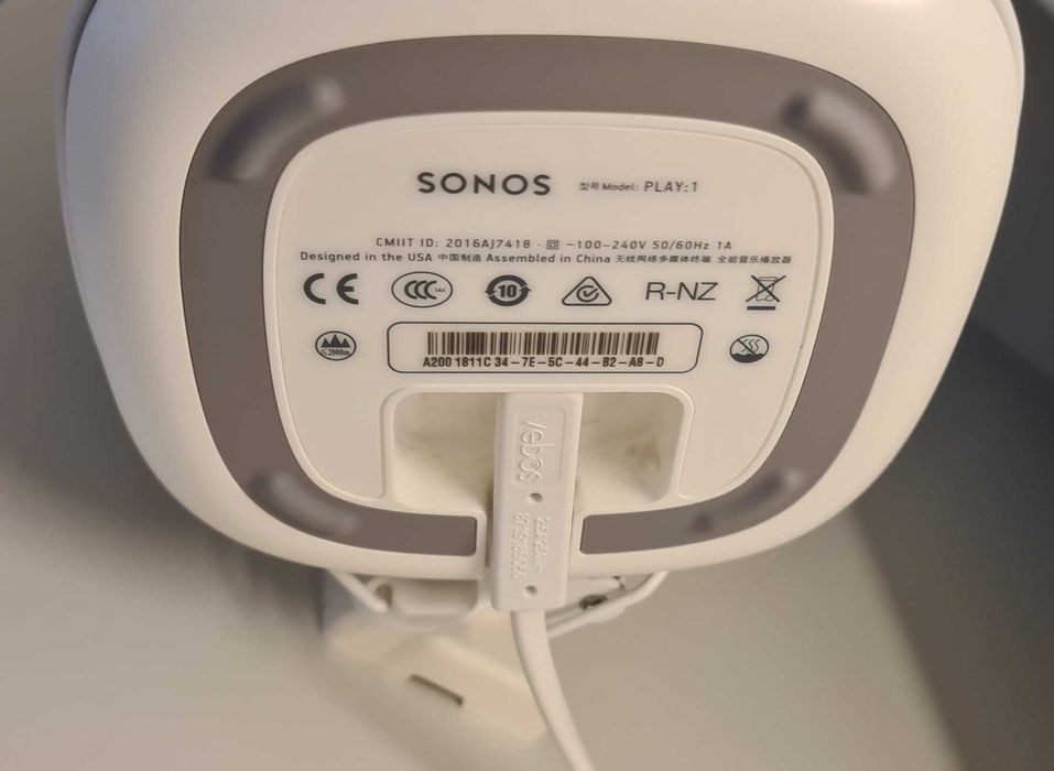 2x Sonos Play:1 głośniki sieciowe