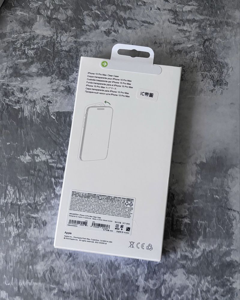 Чехол Clear Case MagSafe + Animation Прозрачный Чехол для Айфона 15