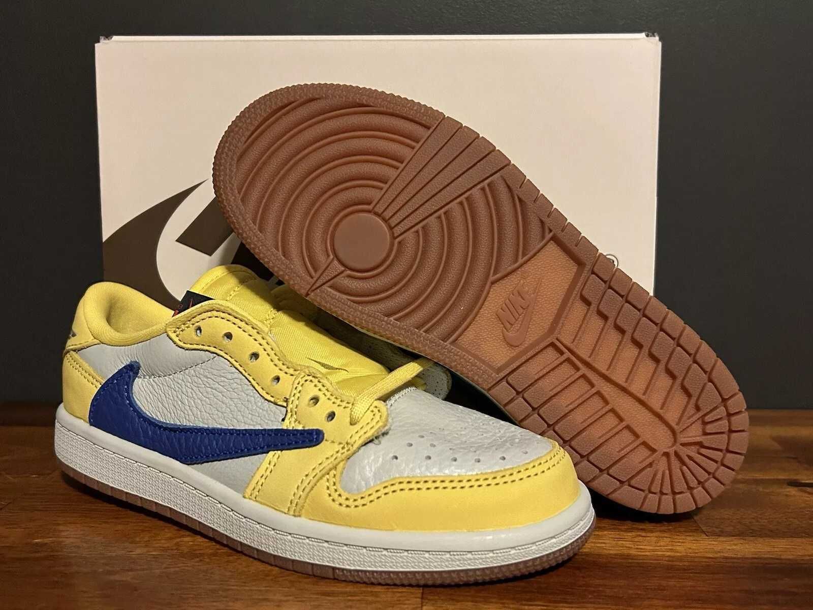 Travis Scott x Jordan Air Jordan 1 Low OG Canary Yellow R.44