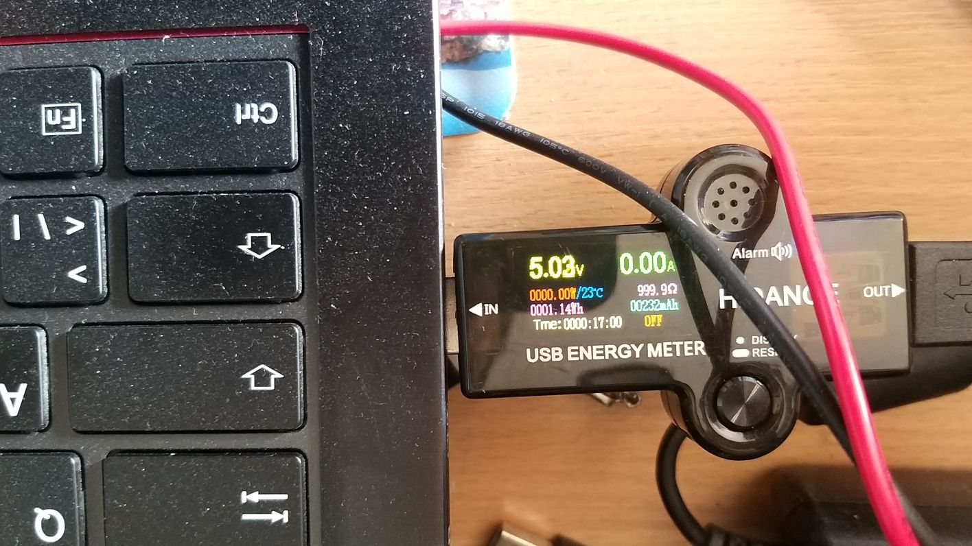 Urzadzenie do mierzenia poboru pradu 3-36volt