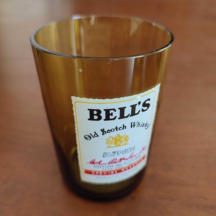 Copos de vidro escuro para Whisky ou bebidas espirituosas