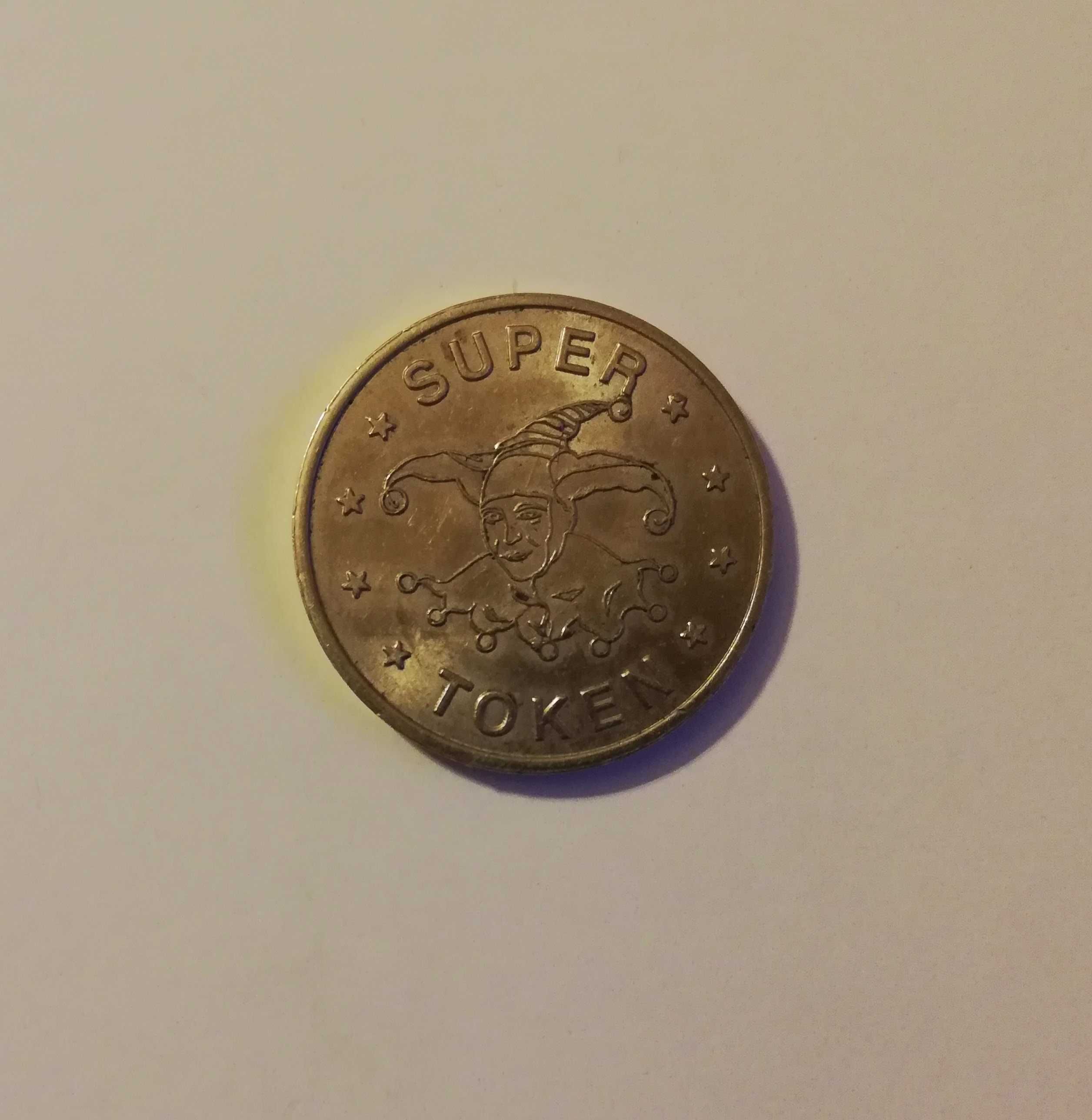 Super Token żeton moneta do gry Joker