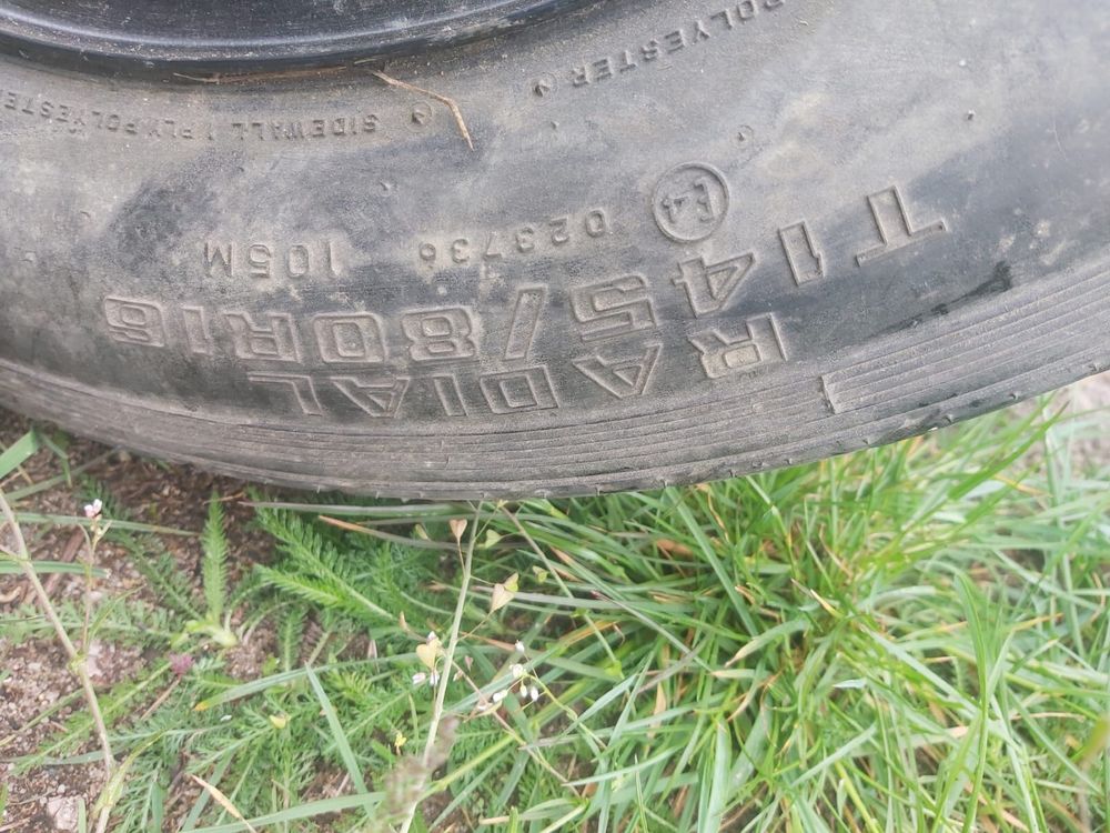Koło dojazdowe Jaguar Ford R16