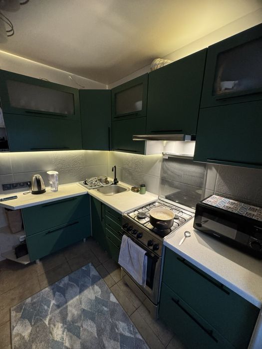 Покраска кухня, реставрація кухні, покраска меблів плівка фасад мдф