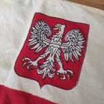 Flaga Polski PZŻ Polski Związek Żeglarski PRL bandera