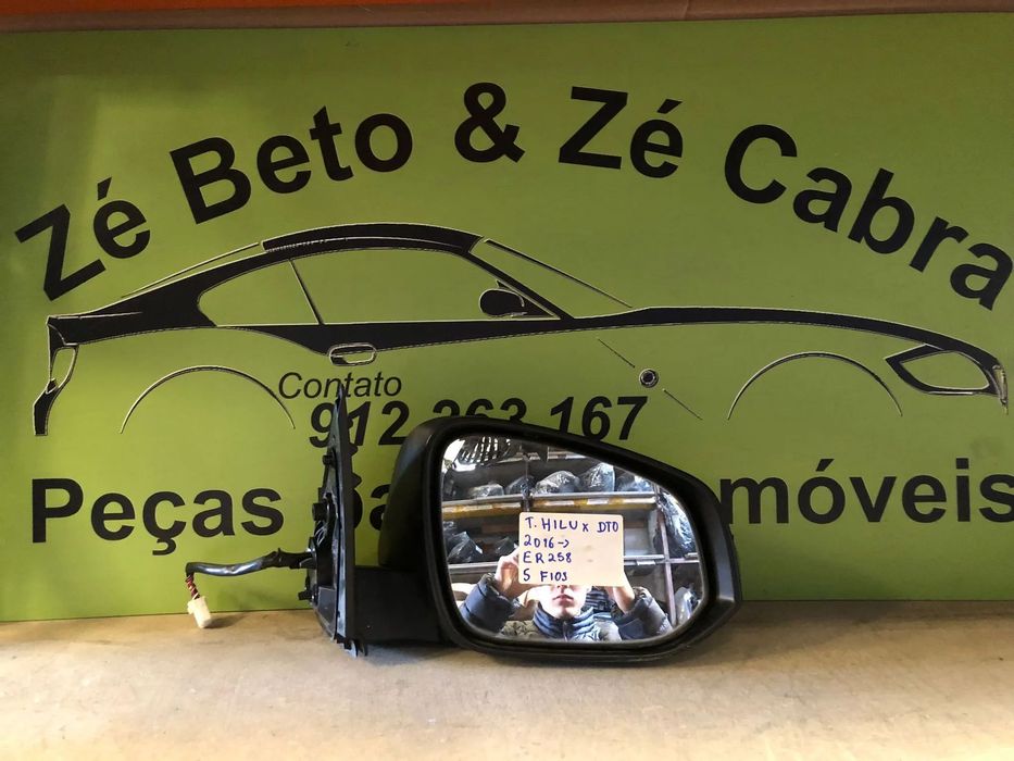TOYOTA HILUX ESPELHO RETROVISOR DIREITO - ER258