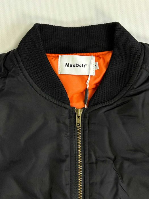 MA-1 бомбер черный куртка курточка зіпка чорний black opium S M L