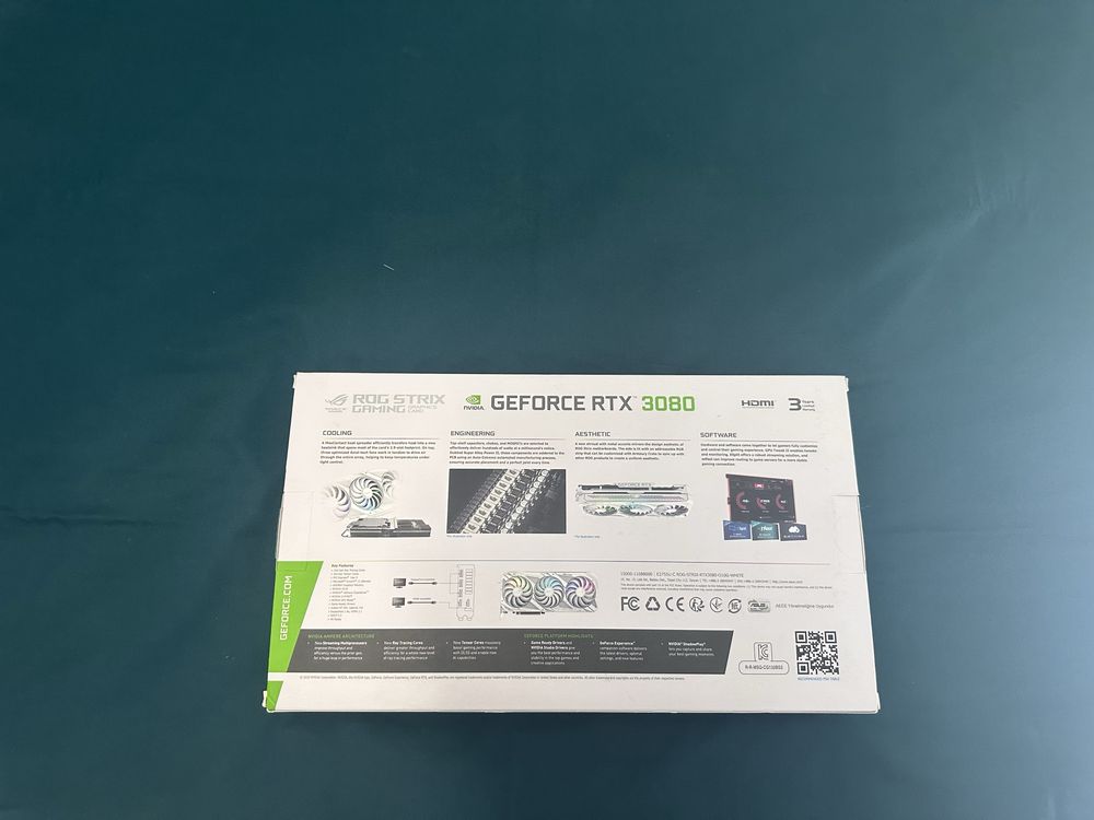 Asus Rtx 3080 Oc 10gb White Edition Nova