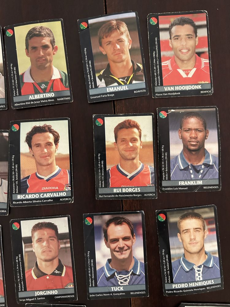 Cromos Panini Futebol 00/01