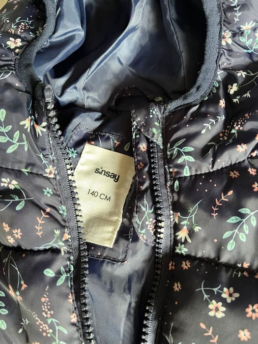 Kurtka jesienna dziewczęca Sinsay 140cm