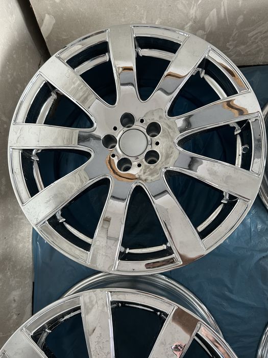 339 Felgi Aluminiowe AEZ R 19 5x100 CHROM Audi Golf Iv SUBARU IDEALNE