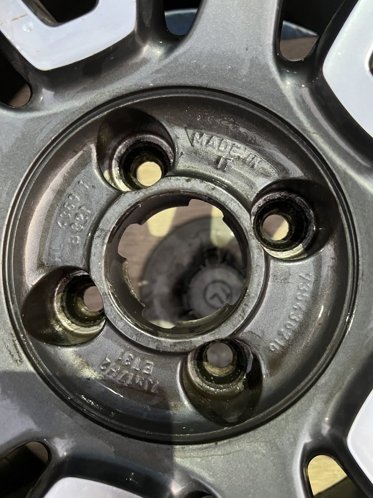 Goauto диски Fiat 4/98 r17 et31 7j dia58.1 як нові