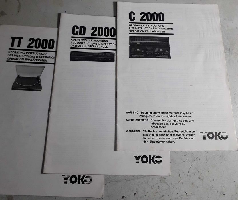 Complete YOKO C2000 Setup64551819274626122