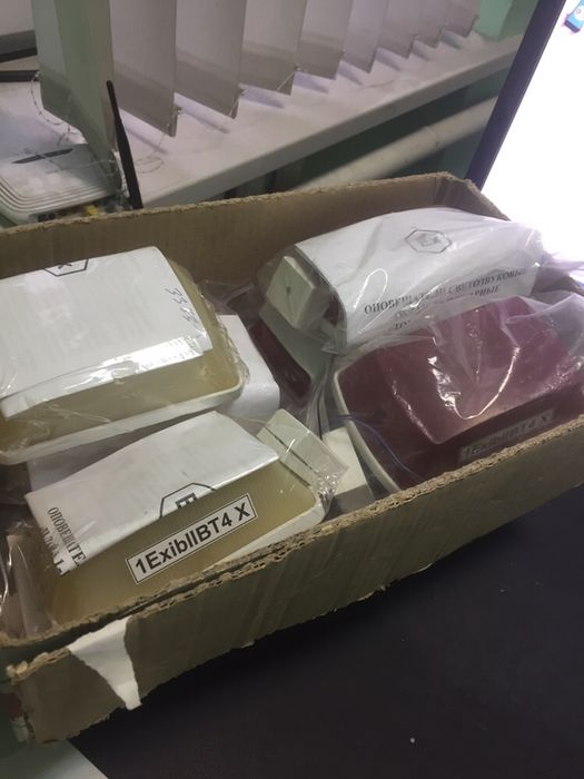 Указатель оповещатель световой "Плай-1.1", взрывозащищенный Сенко