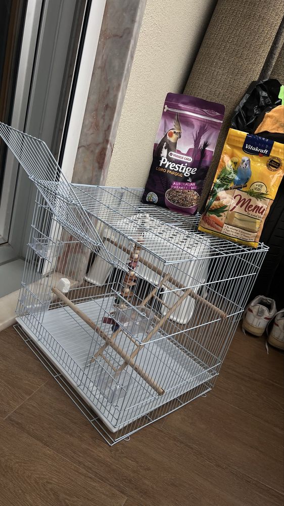 Gaiola completa + ração