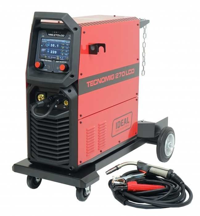 Spawarka migomat Ideal TECNO MIG 270 LCD SYNERGIC + 15kg SG2!