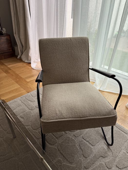 Fotel Zadziele Wschód bauhaus vintage, lata 60