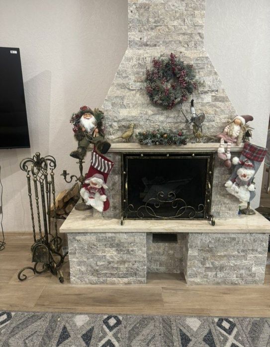 Каминный экран, каминный набор