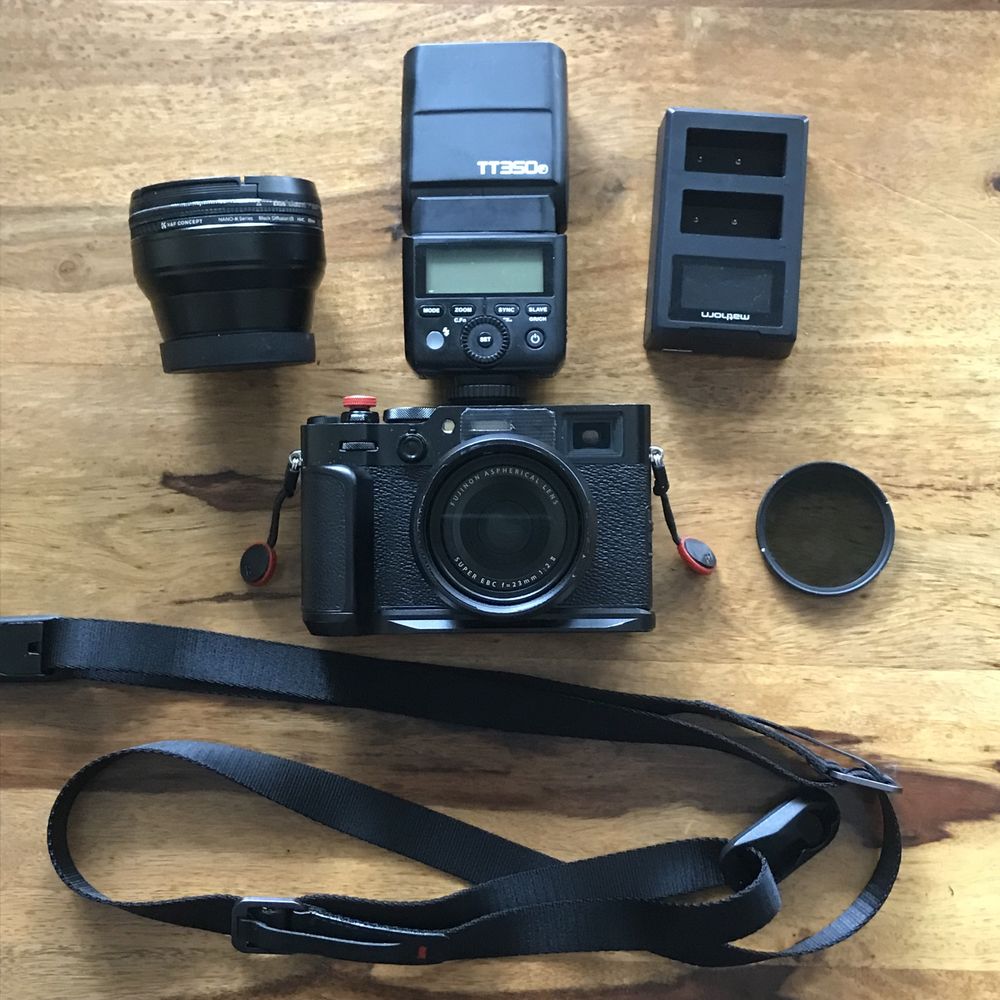 Fujifilm X100VI + telekonwerter TCL II +flash ROZSZERZONA GWARANCJA