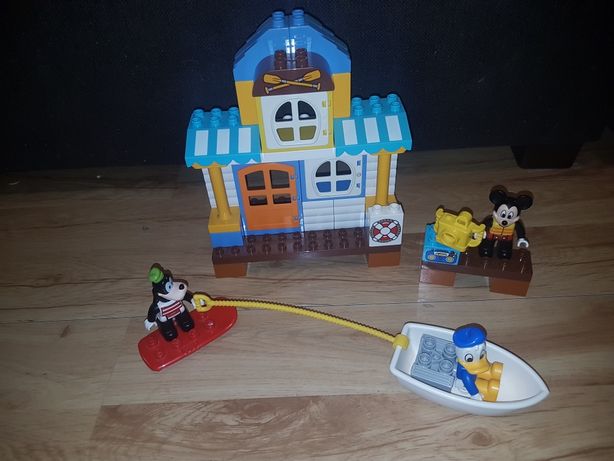 Lego duplo 10827 domek na plaży Mickey Kaczor Donald Goofy