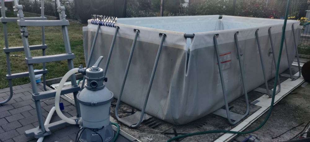 Basen stelażowy 400x200x100