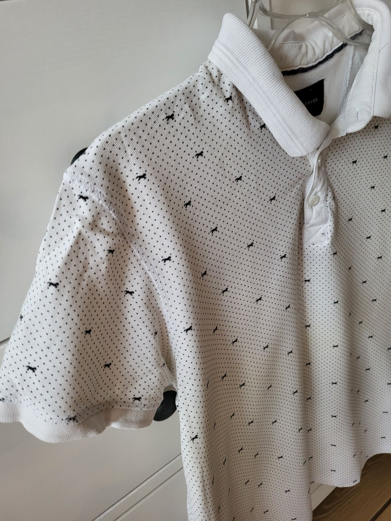 Koszulka polo S reserved print