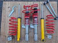Zawieszenie gwintowane golf 5 a3 Leon gwint sportowe amortyzatory
