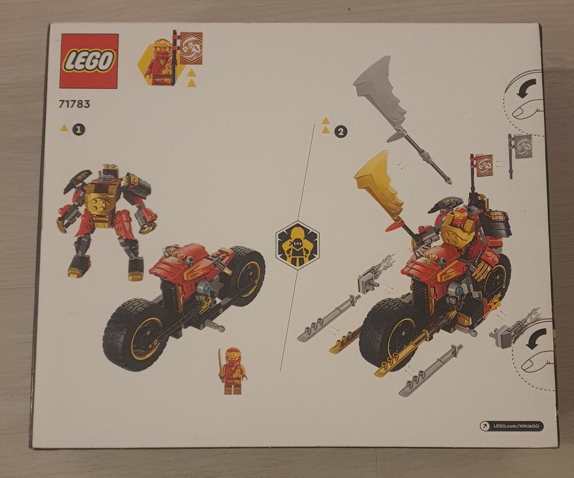 LEGO NINJAGO 71783 Jeździec-Mech Kaia EVO