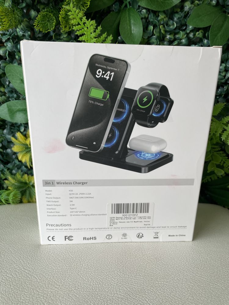Wireless charger 3 in 1