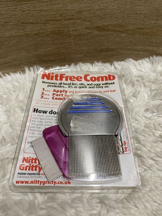 Grzebienie do usuwania wszy