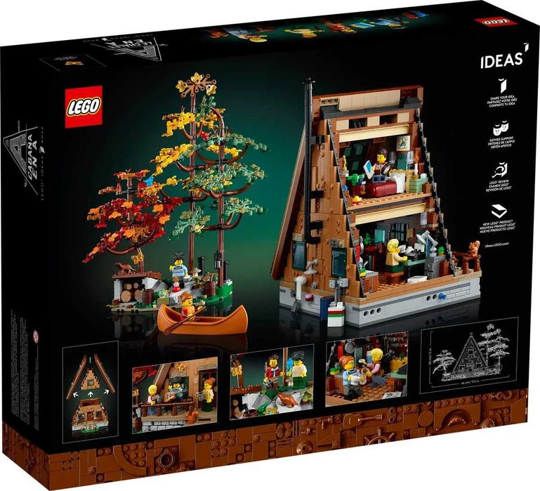 Lego 21338 Chatka w kształcie litery A