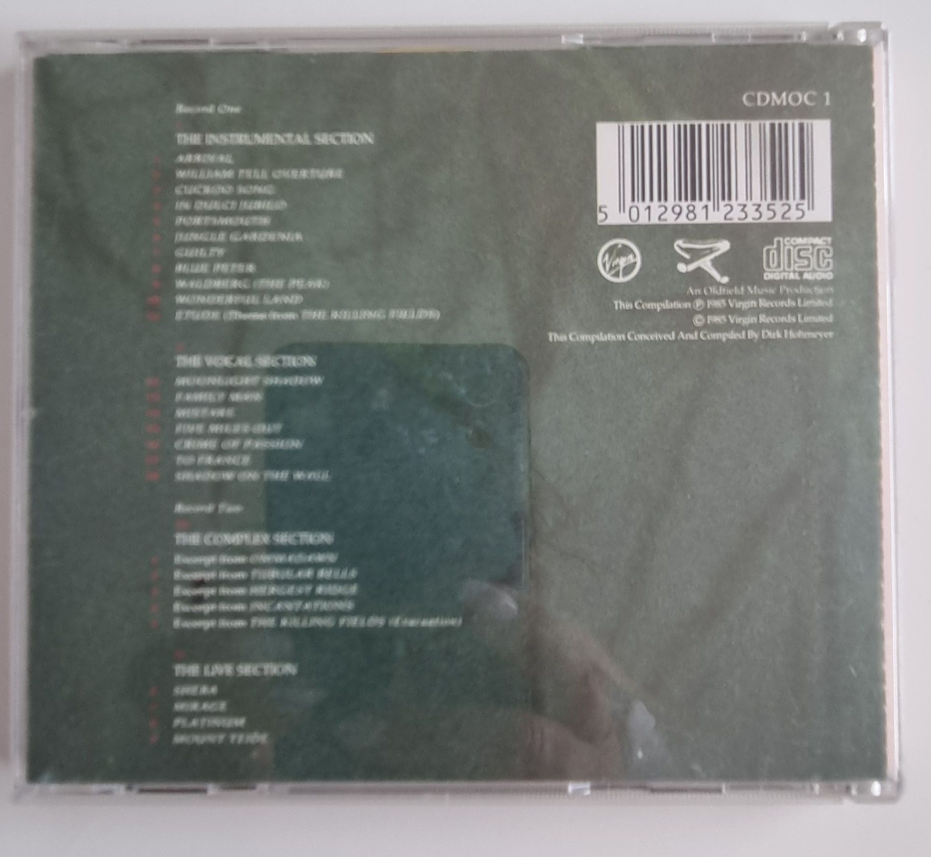 Album 2 CD Mike Oldfield "The Complete"