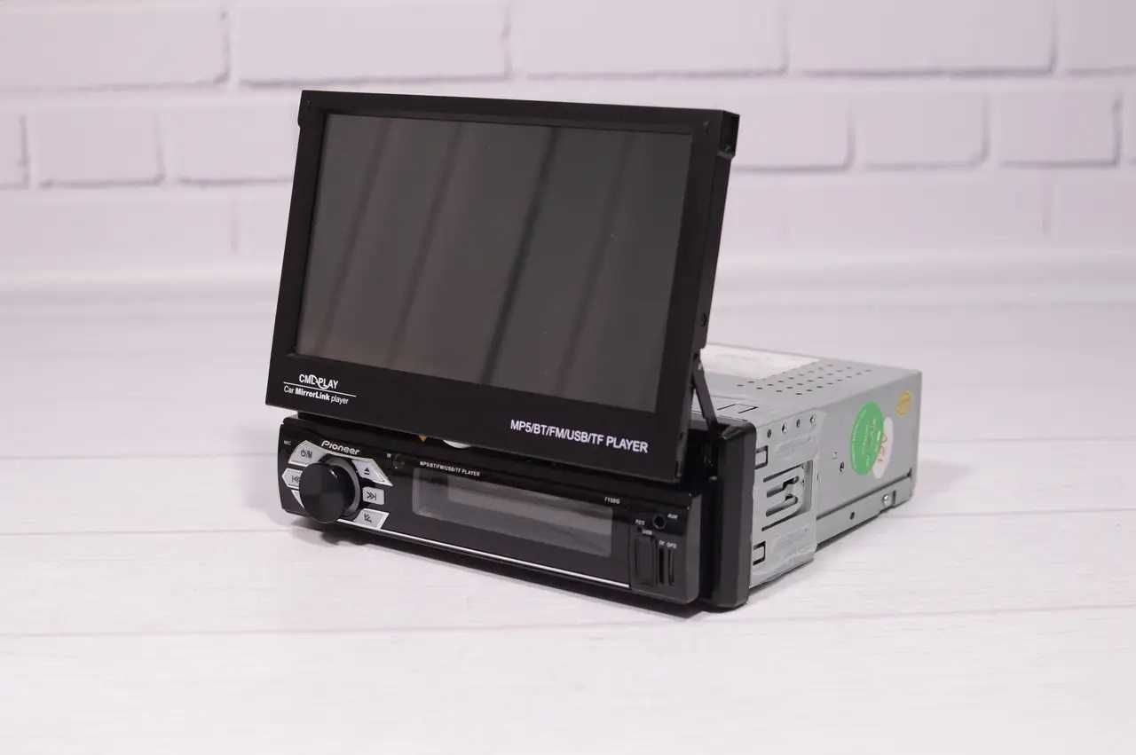 Автомагнітола 1DIN Pioneer 7110 7150 GPS виїзної екран 7 4x60W