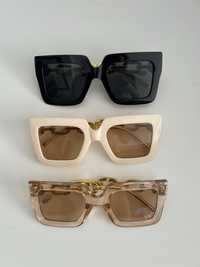 3x okulary przeciwsłoneczne stylowe top