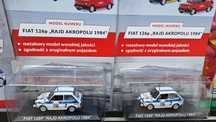 2 x Fiat 126p 1:43 Kultowe Maluchy PRL