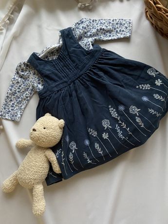 Одяг для дівчинки 3-6 місяців, сліп, чоловічок, плаття , боді