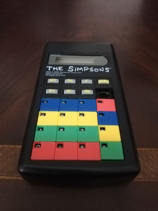 Calculadora Simpsons Vintage