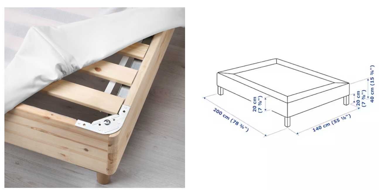 Colchão Molaflex + Moldura de cama dupla 40% de desconto