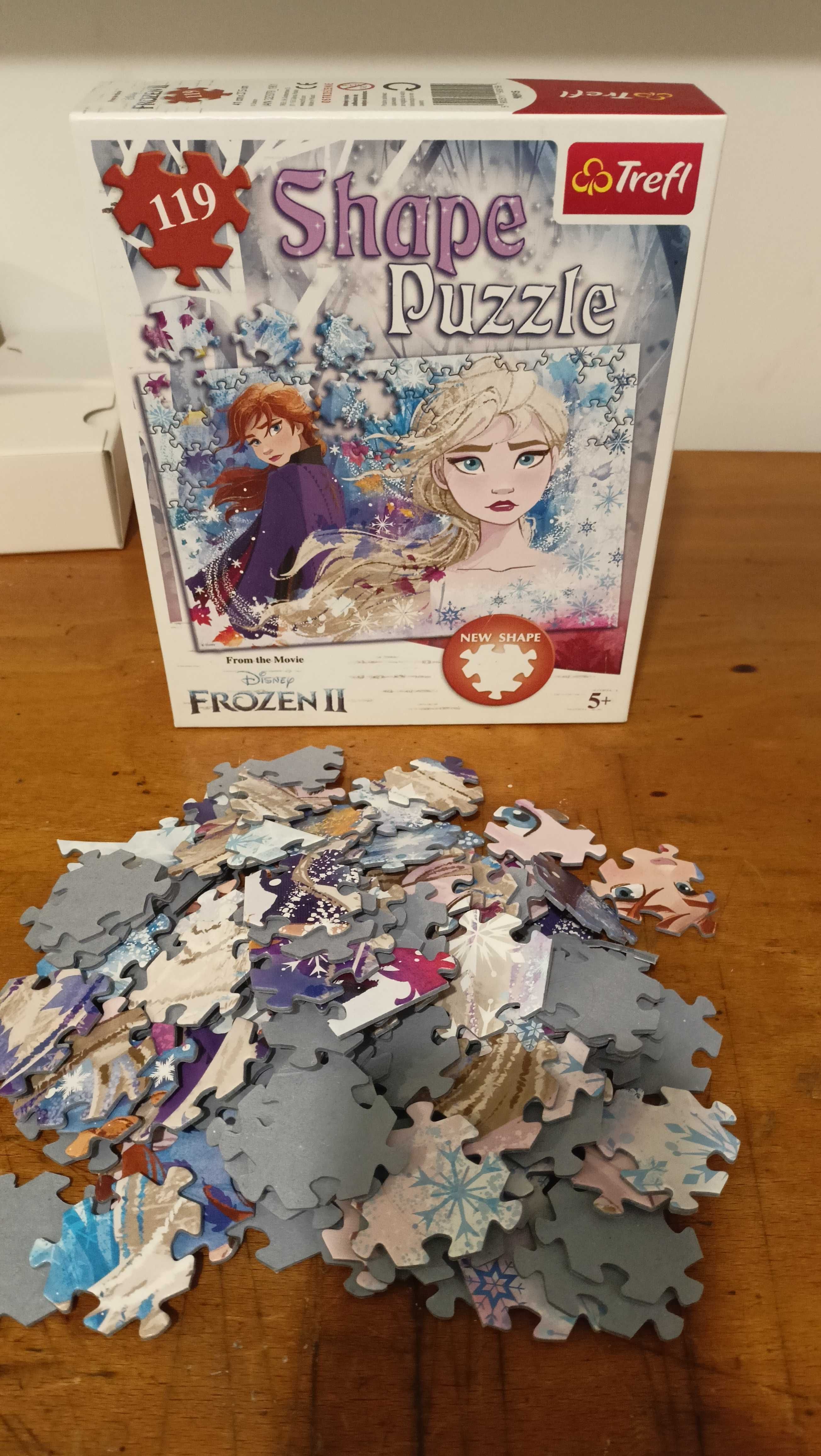 3x puzzle Disney Frozen zestaw