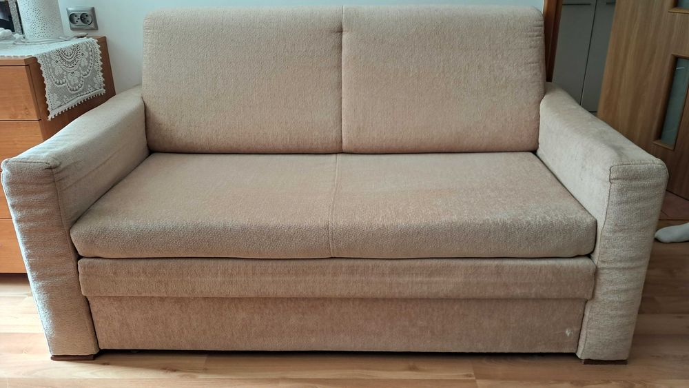 Sofa rozkładana z funkcją spania