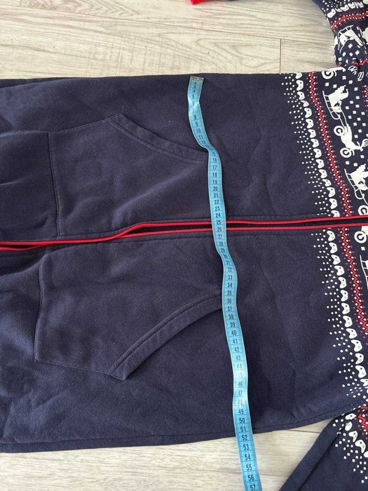 Kombinezon zimowy domowy z kapturem, piżama rozmiar S wzrost 160-170