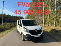 Renault Trafic  Brygadówka/6osób/Klima/L2H1/125PS/FVat23%/Zarejestrowany