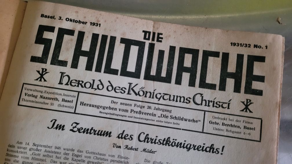 Die Schildwache (strażnik) - 1931/32 czasopismo Niemcy